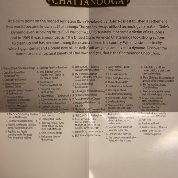 Dowdle 500 Piece Chattanooga Jigsaw Puzzle 16 x 20 Inches New Never Used - Picture 7 of 7